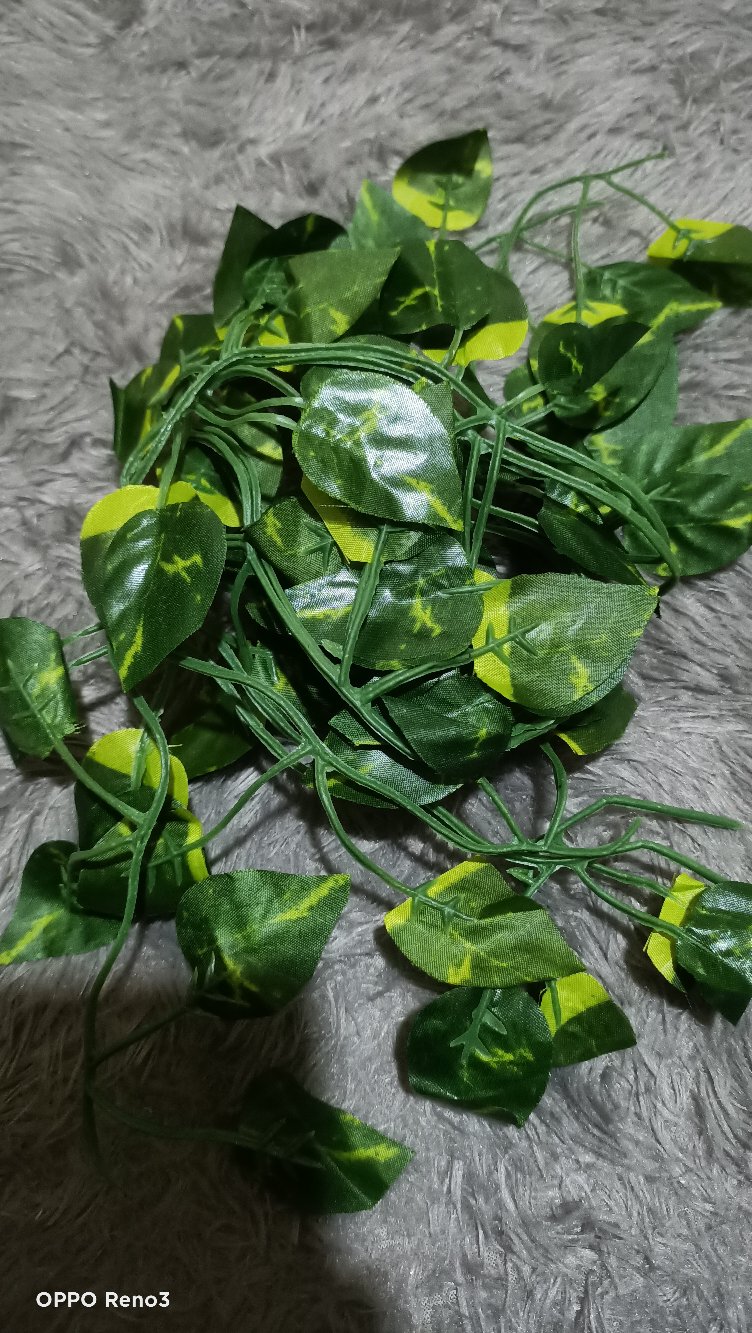 Daun Rambat Kecil/daun Rambat Plastik/ Bunga Plastik/ Mrumput Plastik/busa Bunga/bunga Artificial