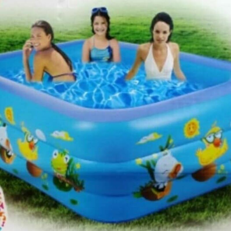 KOLAM RENANG MANDI BOLA ANAK TINGGI 3 RING KOLAM JUMBO MAINAN MANDI BABY POOL