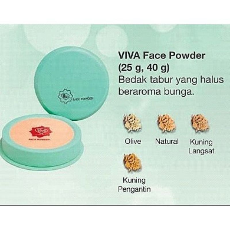 VIVA FACE POWDER BEDAK TABUR VIVA