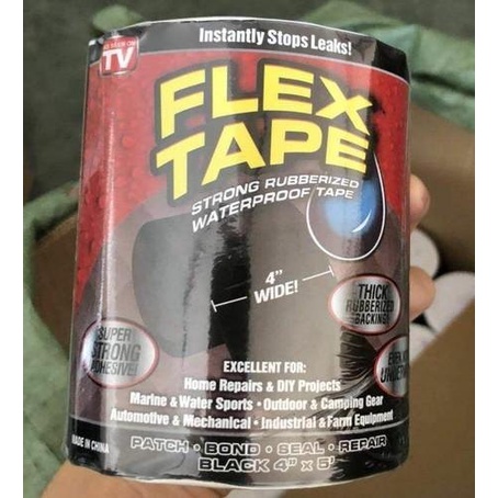 Flex Tape -Isolasi Ajaib Super Kuat Rubberized WaterProof