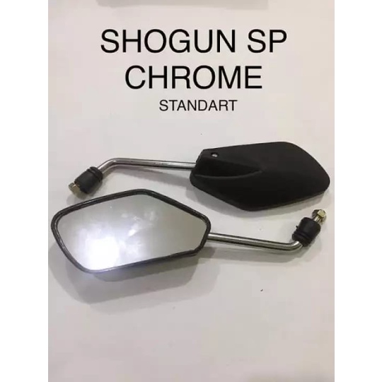 SPION MODEL SHOGUN GAGANG WARNA SILVER DRAT MOTOR YAMAHA IMPORT