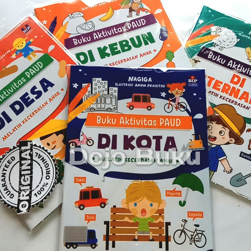 Seri Buku Aktivitas Paud by Nagiga