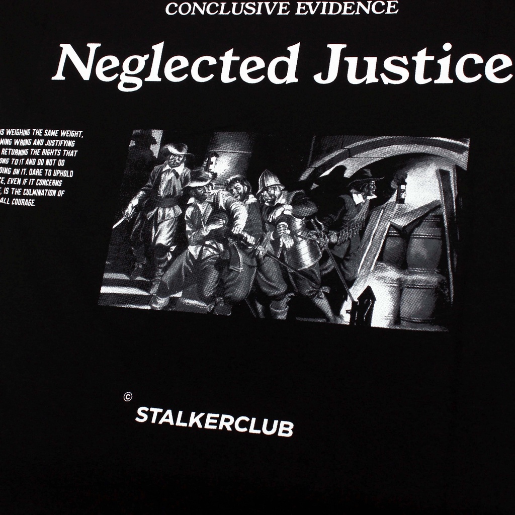 Stalker T-Shirt / Kaos - Conclusive Evidence - Hitam