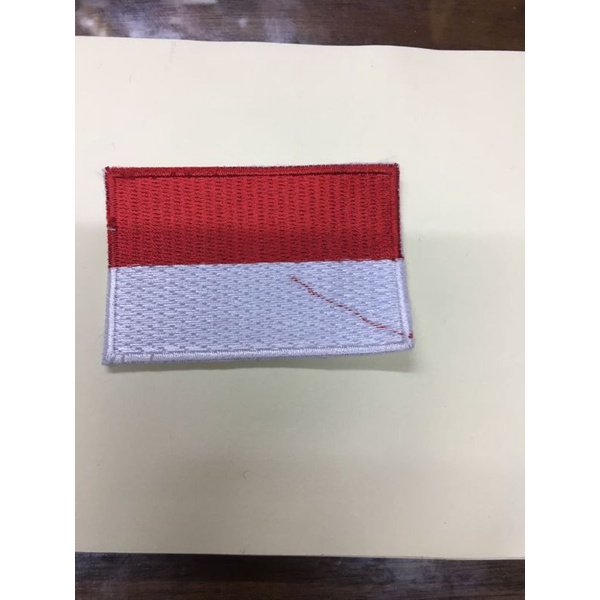 bendera merah putih#bordiran merah putih