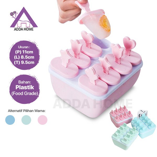 Adda Home - Kotak Mini Cetakan Es Krim Tempat Ice Cream