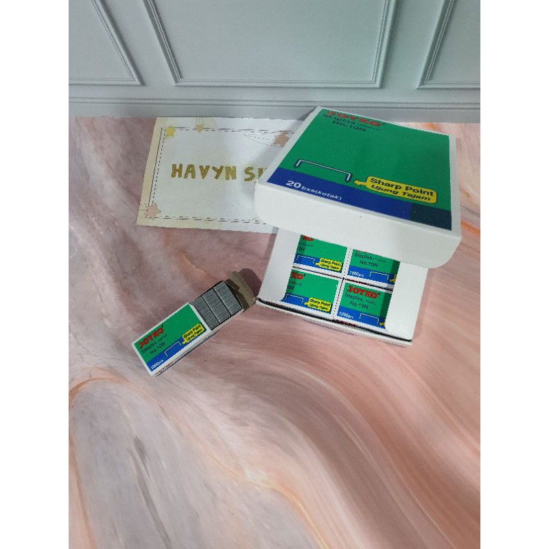 stapler/staples no.10/jepretan JOYKO HD 10/MAX HD 10/hekter/isi staples-Isi Joyko no. 10
