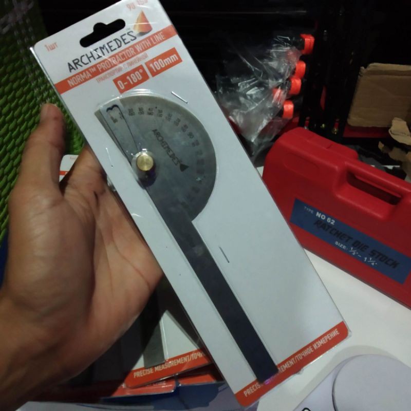 

Penggaris Busur Stainless Protractor Alat Ukur Sudut