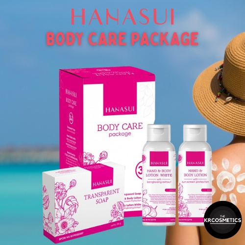 Hanasui Body Care package 3in1 sabun-sunblock-body lotion 280 ml