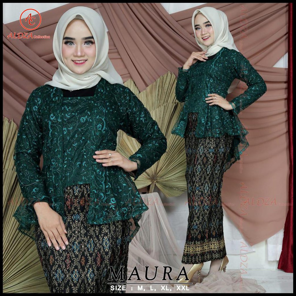 Kebaya Maura Kebaya Model Kebaya Kutubaru Brukat Tile Remaja Modern