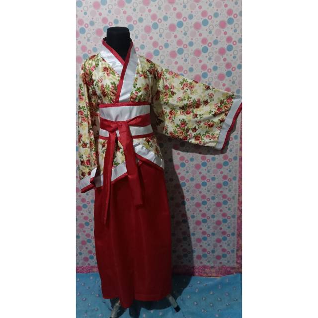 Baju Hanfu Perempuan Pakaian China Anak Anak dan Wanita Dewasa Cosplay