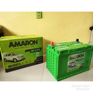 Jual Aki Mobil AMARON HILIFE BH105D31L / 95D31L Aki Kering 12V / 80AH