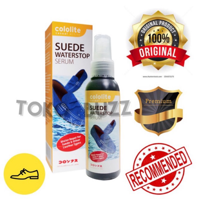 COLOLITE SUEDE WATER STOP Serum Anti Air Sepatu Suede Nubuck Spray Pelindung Sepatu Waterproof Premium Shoe Leather Care Original C-010