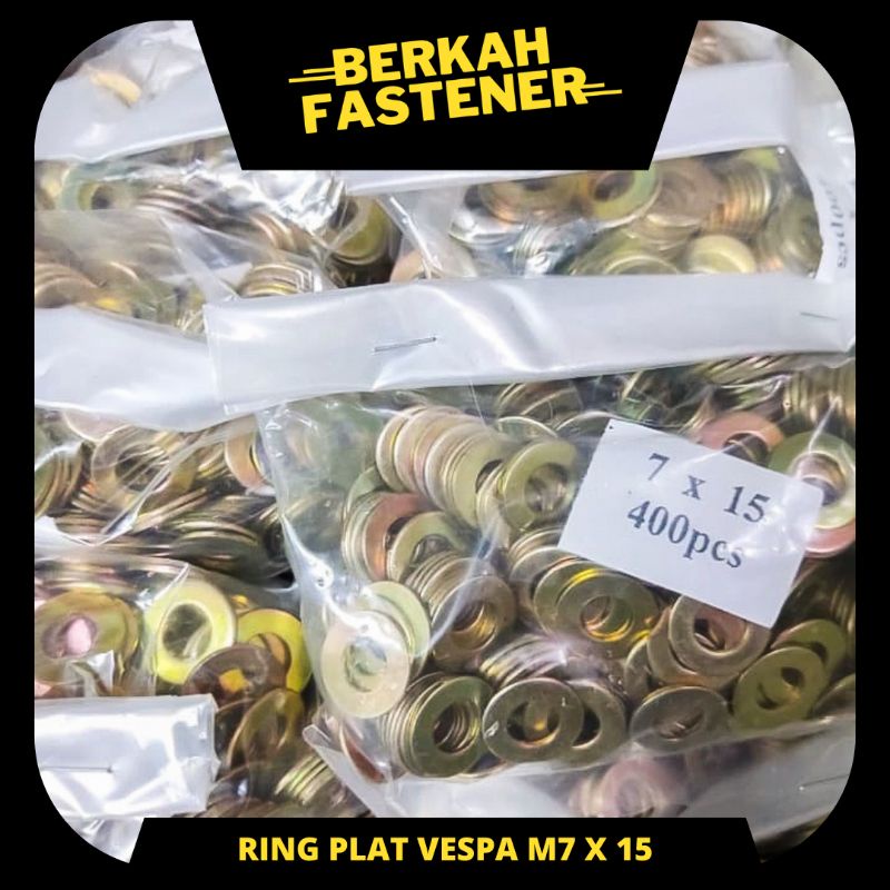 Ring Plat Vespa M7 x 15