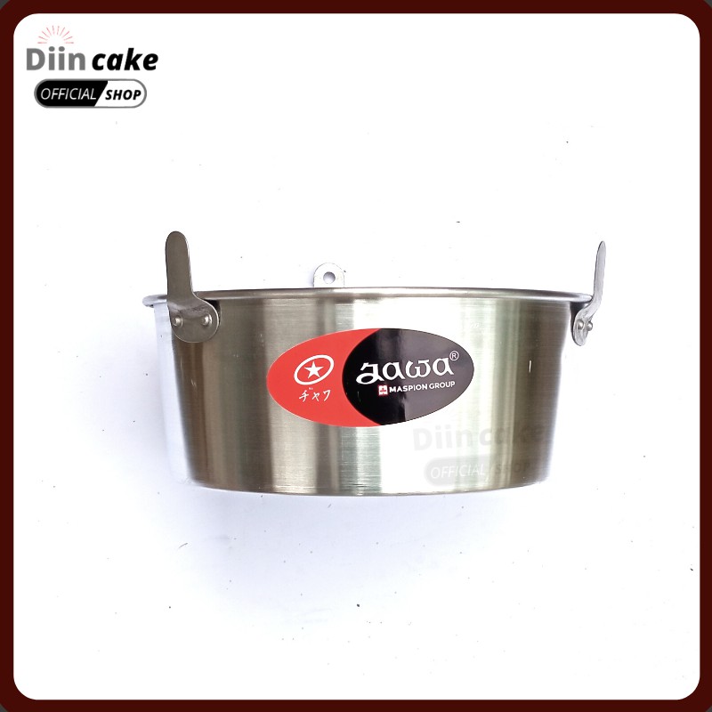 Loyang Bolu chiffon Sponge Cake 26 cm Press Bongkar Pasang Tebal Tanpa Sambungan Bonus Pemisah Telur