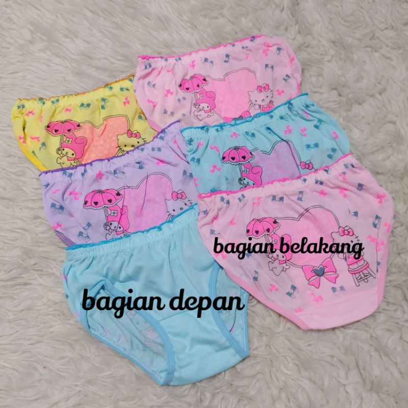 celana dalam anak perempuan harga 3 pcs