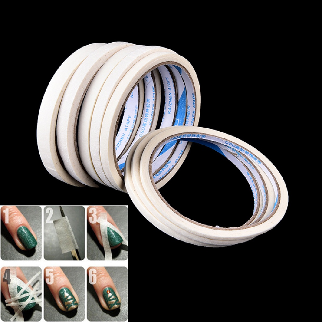 (Infiniteforce.Id) Stiker Tape Garis Untuk Dekorasi Nail Art / Manicure Diy