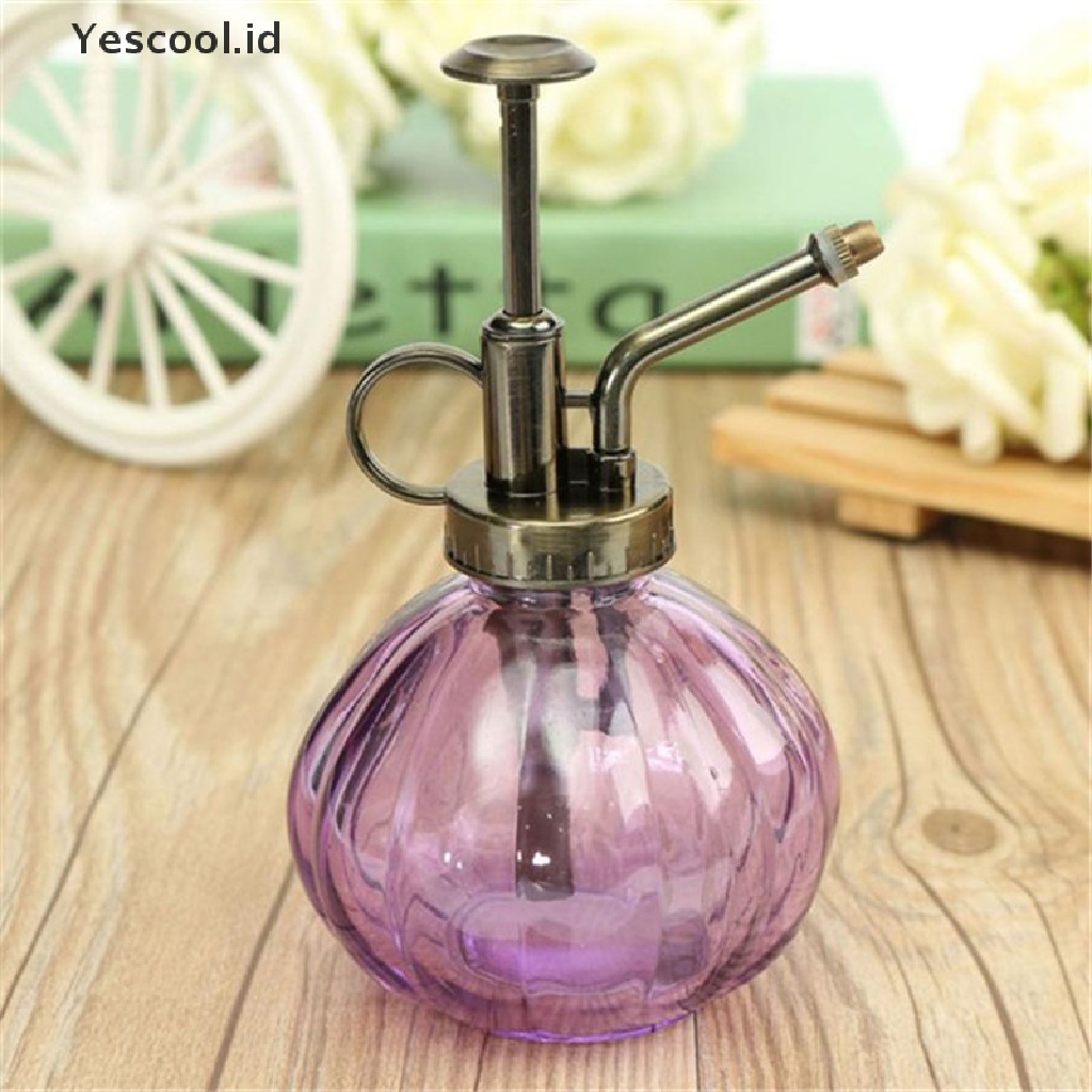 【Yescool】 Novelty Antique Plant Flower Watering Pot Spray Bottle Garden Hairdressing Sprayer .