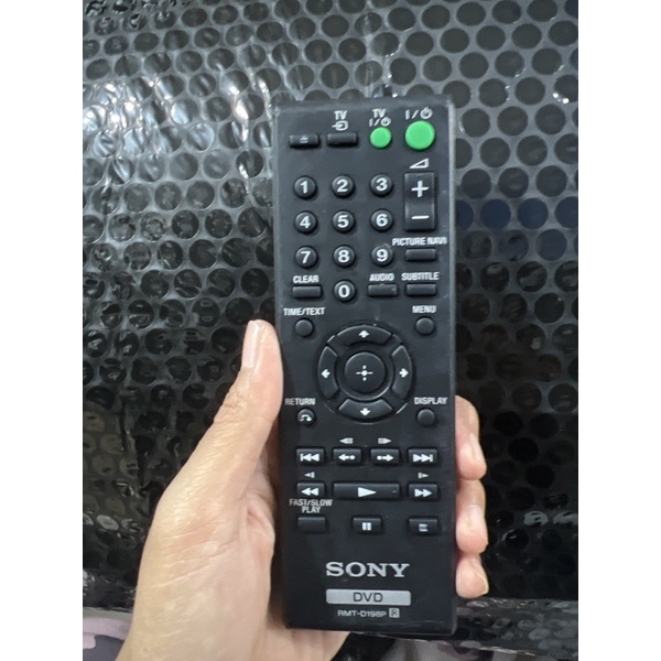 REMOTE REMOT DVD SONY RMT-198P ORIGINAL ASLI