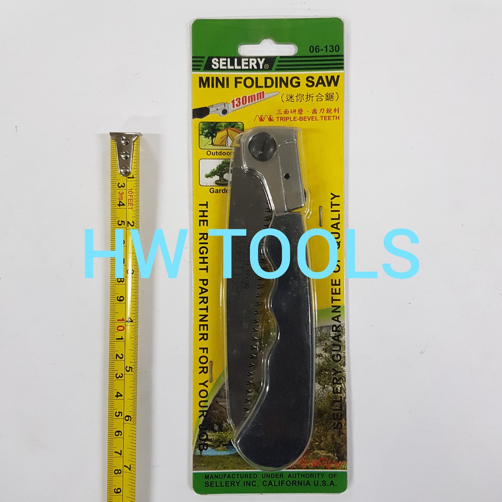 MINI FOLDING SAW / GERGAJI LIPAT KEBUN 06-130 SELLERY