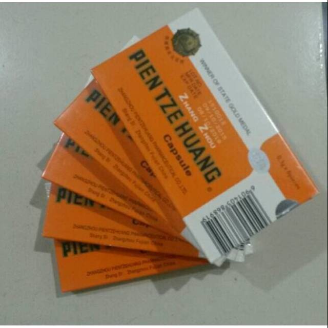 Pien Tze Huang /Pientzehuang Kapsul Isi 6 Capsule