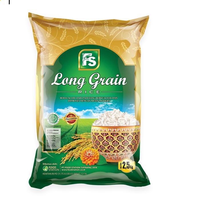 

TERLARIS DAN TERMURAH!! Food Station - Beras Long Grain 2.5 Kg 3