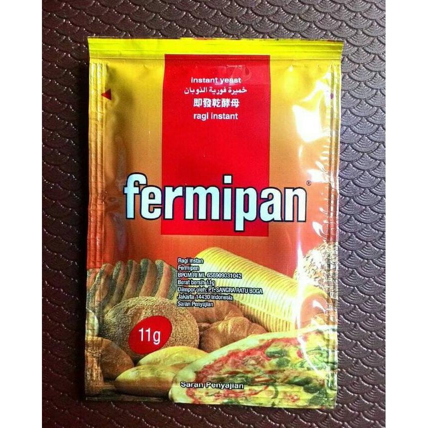 

Toko-Bahan-Kue- Fermipan, Ragi, Yeast Sachetan 11Gram -Terlengkap-Termurah-Dijamin.