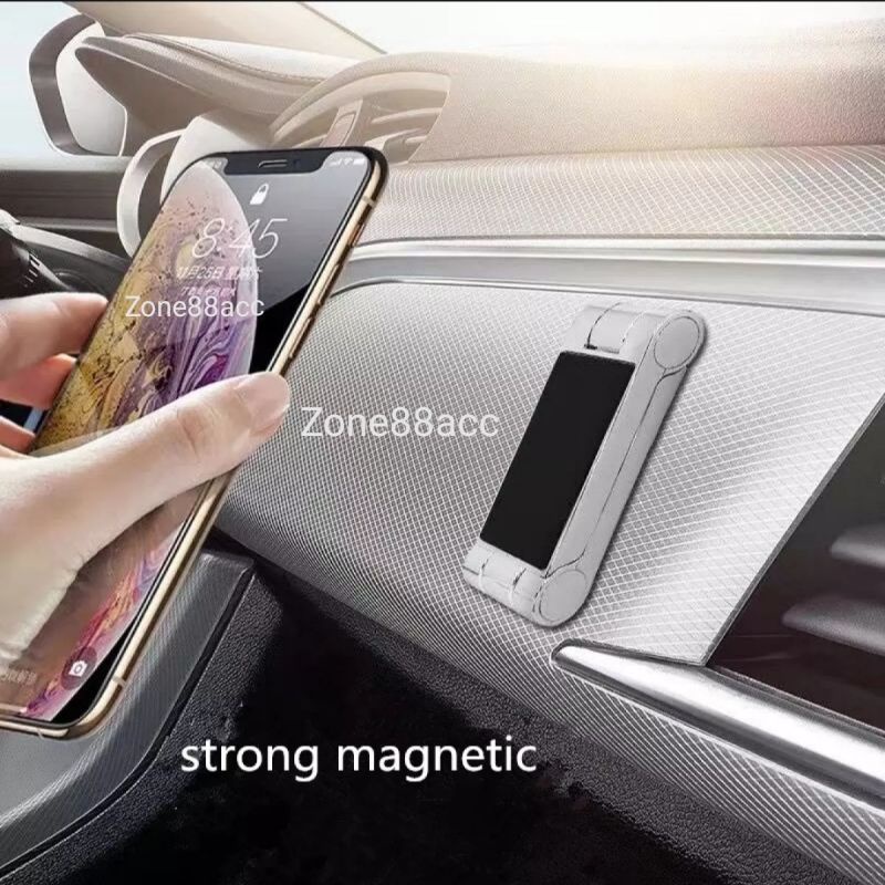 Phone Holder Mobil Magnet Magnetic lipat Car Dasboard Meja Lemari dinding Handphone Hp