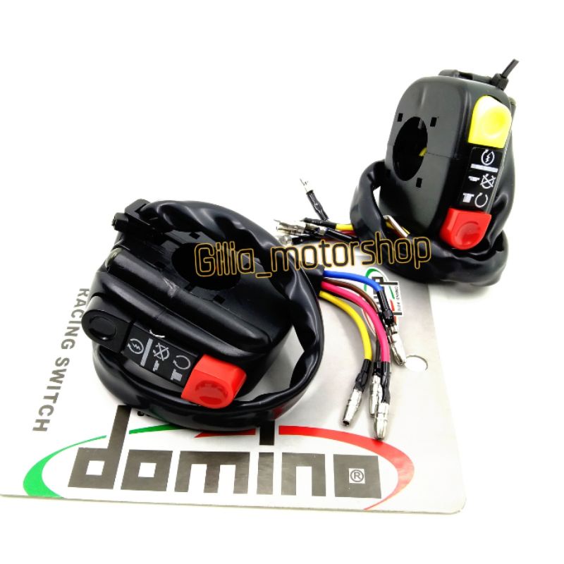 Saklar Kanan Switch Stater hitam On-Off Domino Original Import Universal Motor