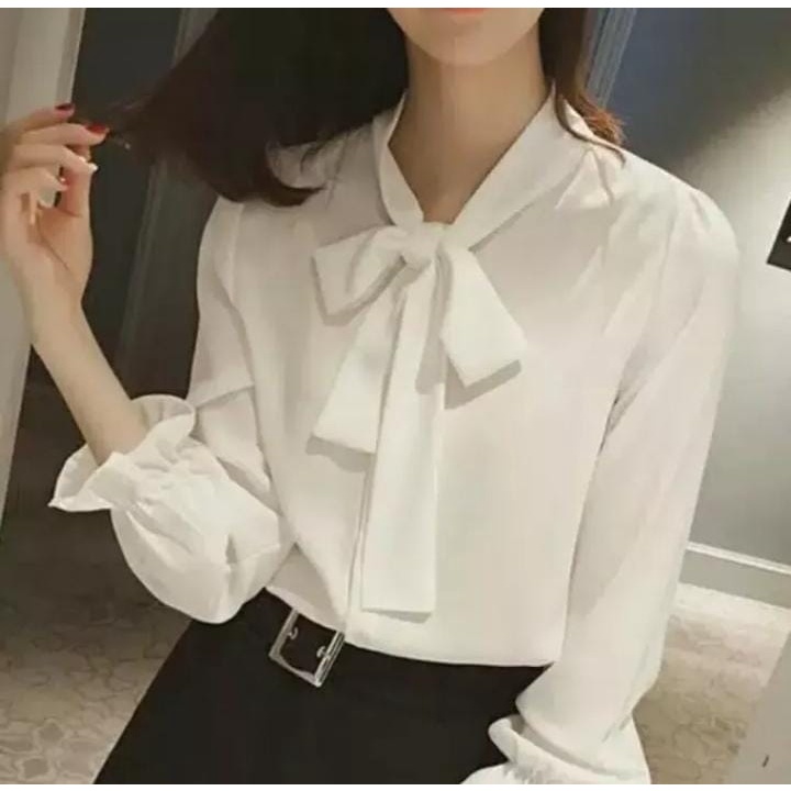 Irene Korean Blus/Atasan Wanita Korea Terbaru/Atasan Remaja Kekinian