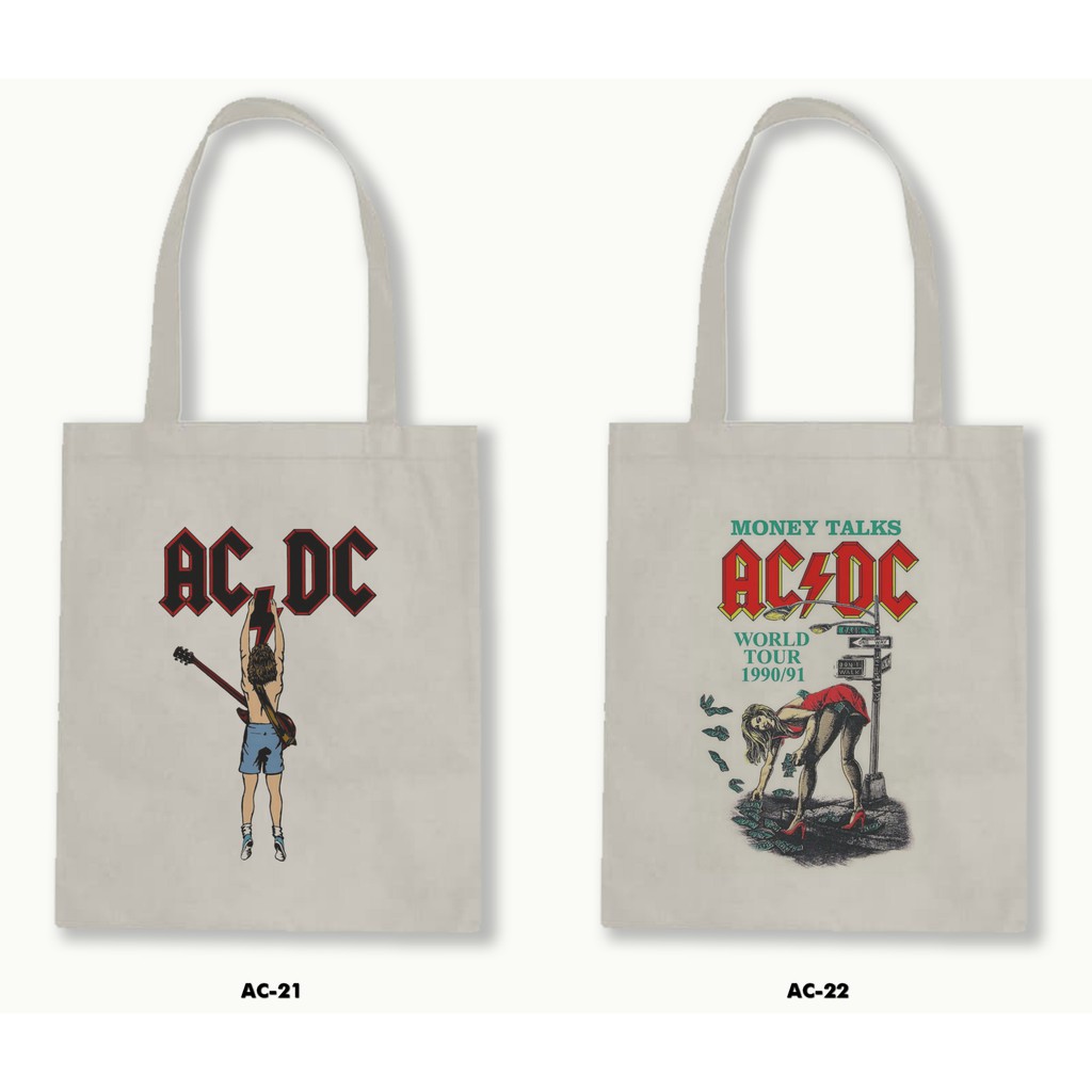 TOTE BAG BLACU - AC/DC - ACDC .02