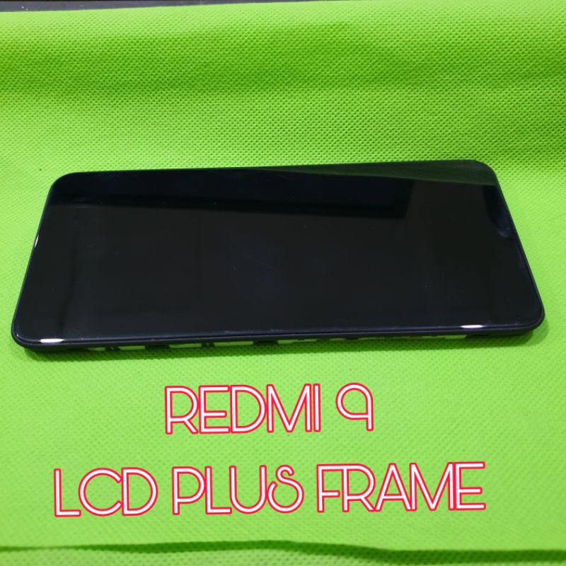 LCD PLUS FRAME REDMI 9 ORI COPOTAN NORMAL