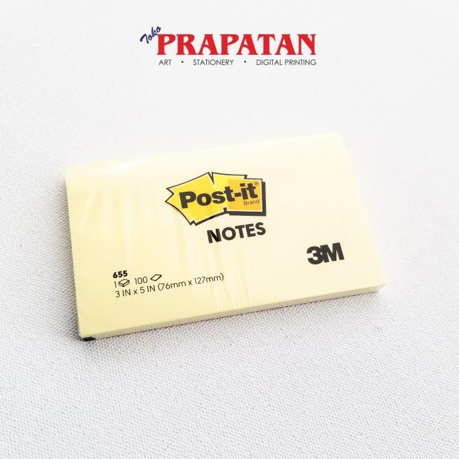 

POST-IT NOTES 76MMX127MM / POST IT 655 / MEMO STICKY NOTES