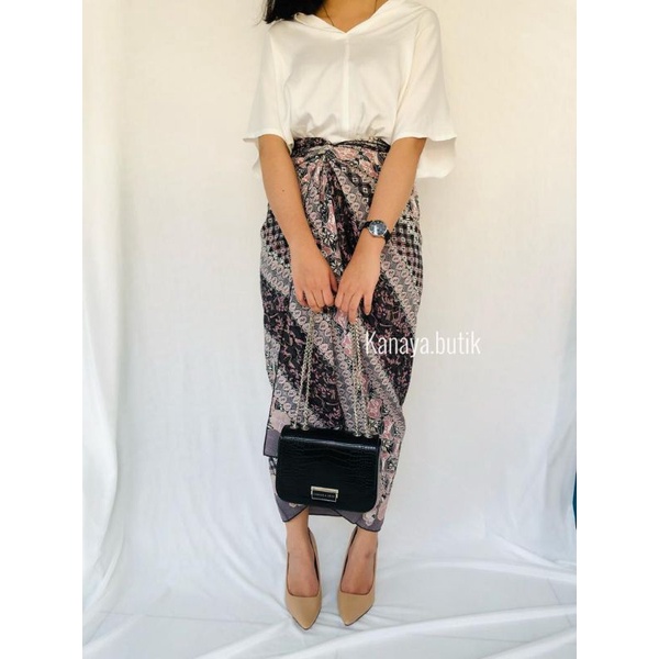 Rok lilit // kain lilit batik // rok serut // rok etnik //rok lilit aster