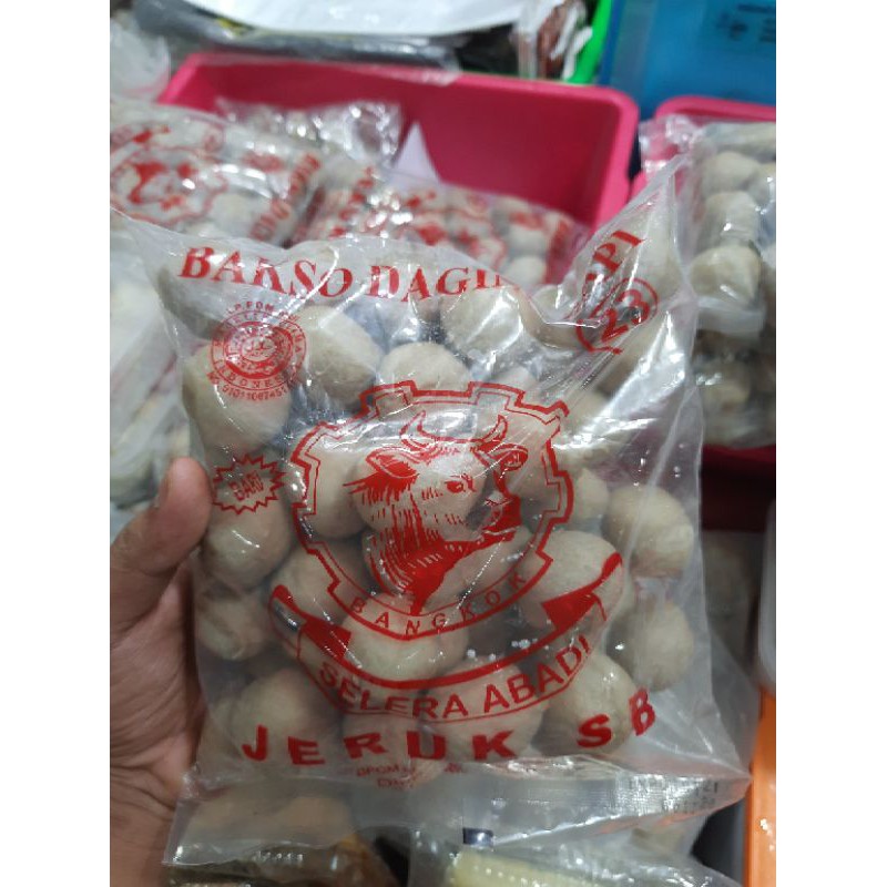 Jual Bakso Sapi Kebun Jeruk Sb 50pcs Shopee Indonesia