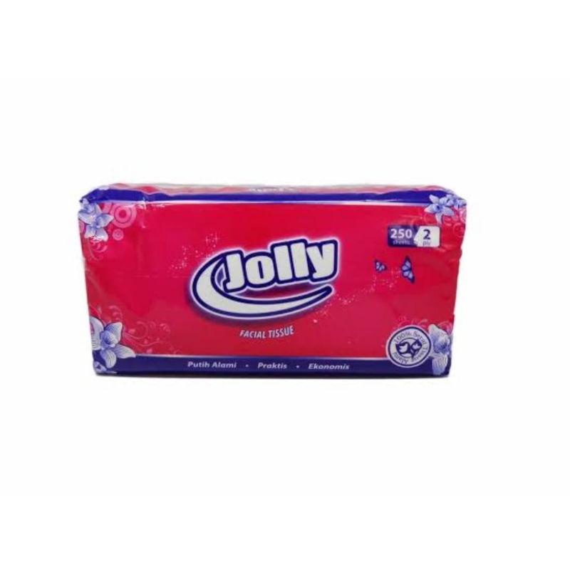 Jolly Facial Tissue 250 s 1 dus isi 48