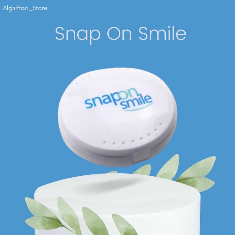 [ BISA COD ] Snap On Smile Gigi Palsu 1 Set Atas Bawah - Gigi Palsu Silikon 100% Original