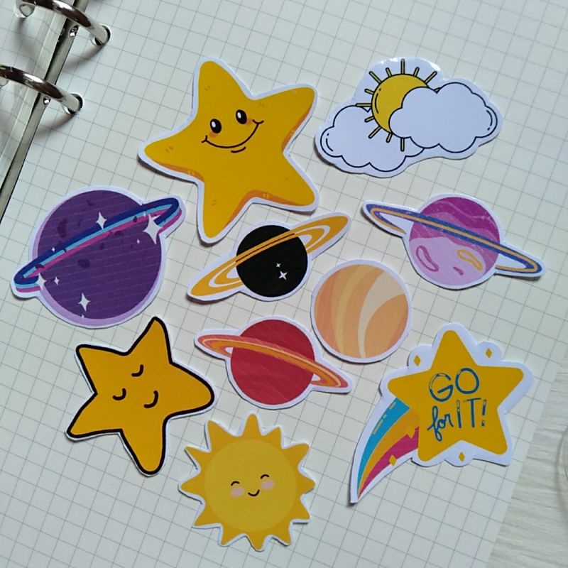 

Promo isi 5 biji Sticker Aesthetic/Sticker Premium/Sticker Random/Sticker Packaging/Sticker lucu termurah by StickerCheek