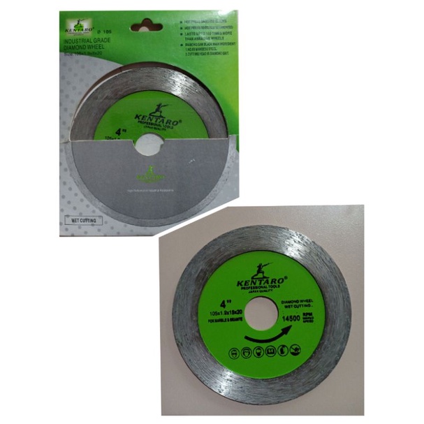 MATA POTONG KERAMIK / GRANITE / DIAMOND WHEEL SUPER 4&quot; FOR GRANITE KENTARO BEST QUALITY