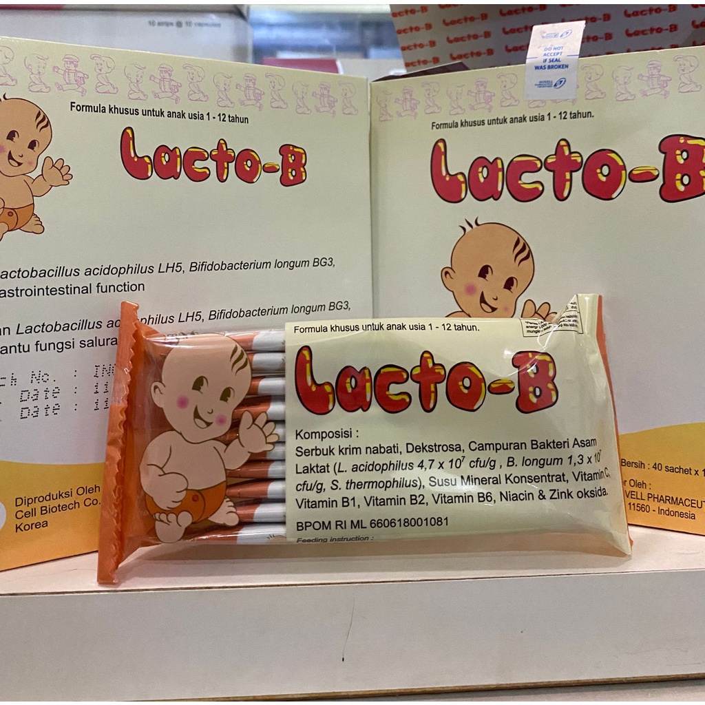 Lacto-B Sachet/Probiotik untuk Diare