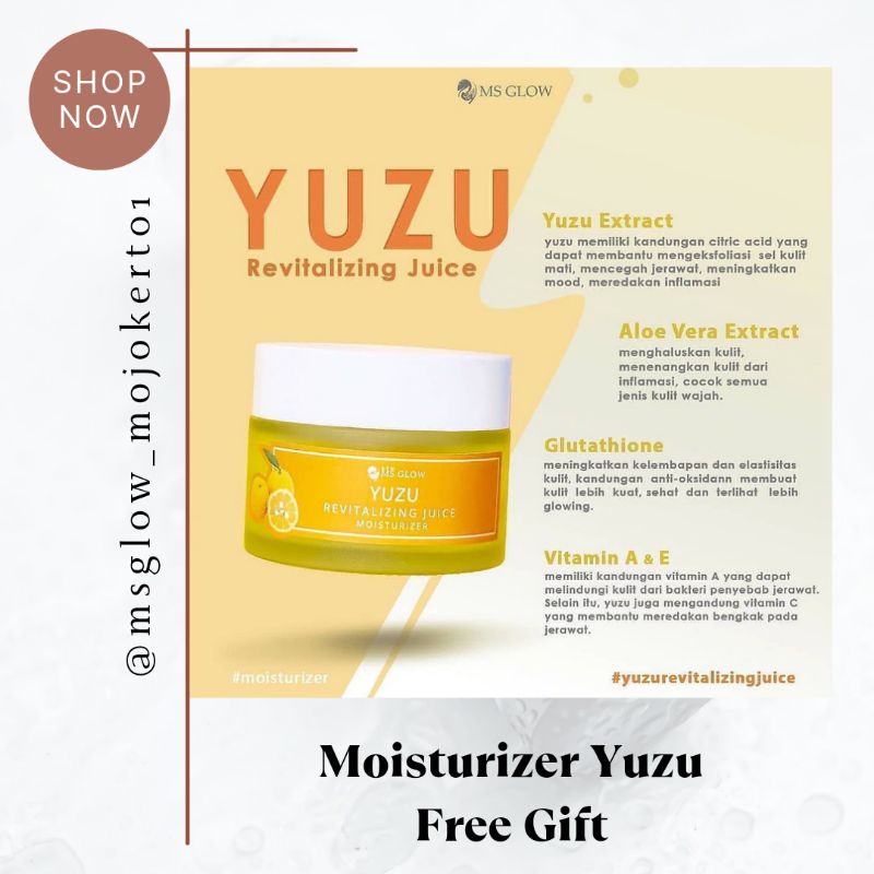 MOISTURIZER YUZU MS GLOW