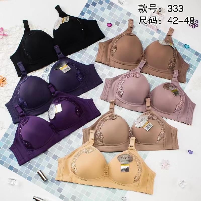 BRA SIMIQI / BH TANPA KAWAT 333 UKURAN 42 44 46 48 Jumbo Bh Wanita