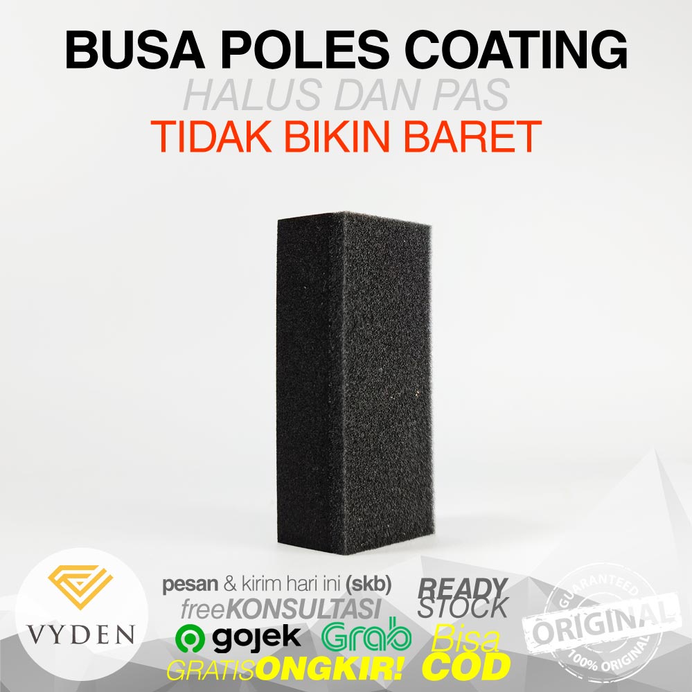 VYDEN Coating Pad IMPORT Busa Aplikator Coating Sealant Wax MURAH