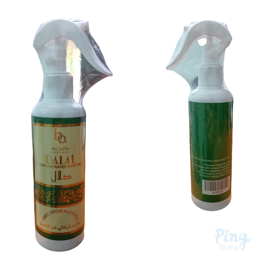 Pengharum Ruangan DALAL Fragrance Room Sprays Non Alcohol 250ml Kualitas Original