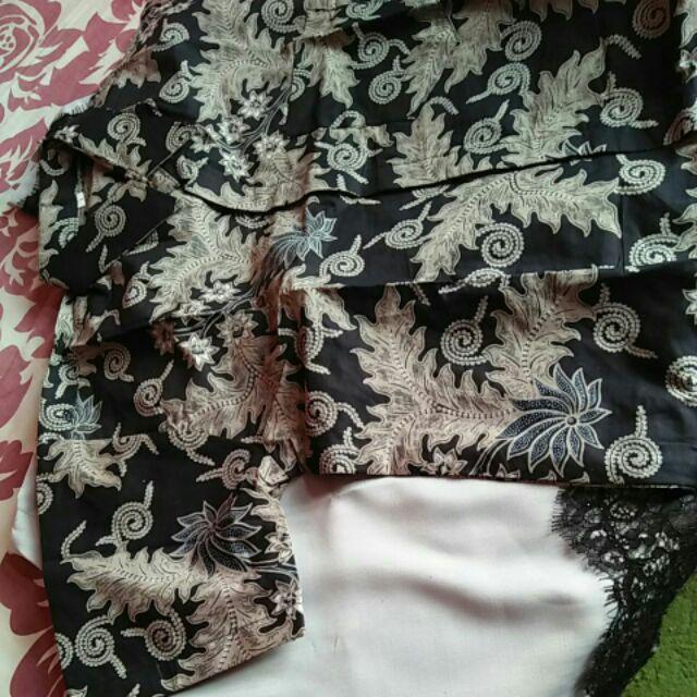 Arsyilla Klok Lawasan | Batik Couple Katun Mix Baloteli Apl Renda | Ce:allsize Fit Xl, Co:m,l,xl