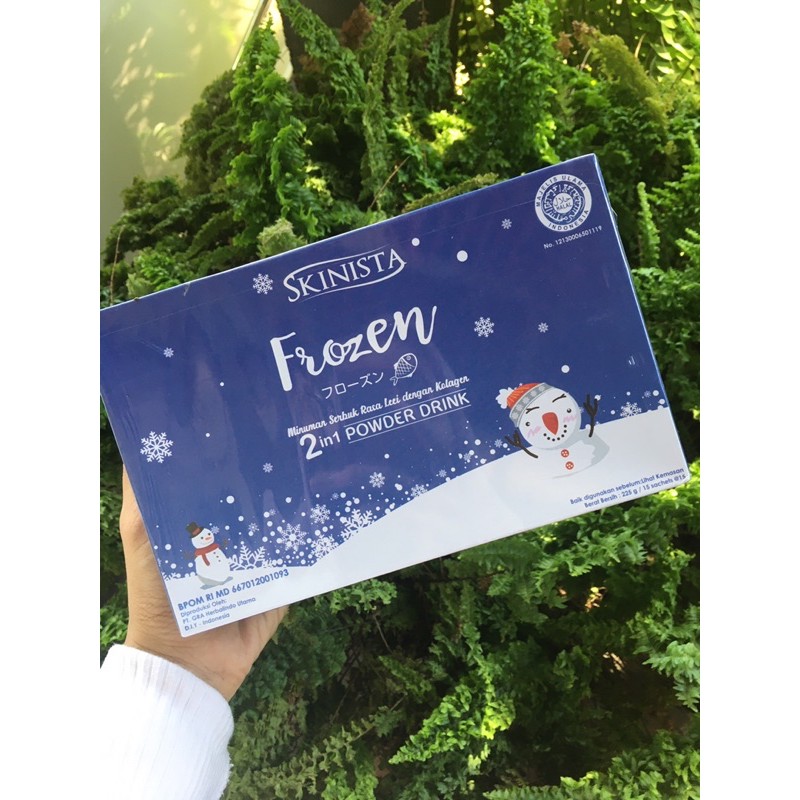 BPOM HALAL MUI SKINISTA MINUMAN COLLAGEN FROZEN COLLAGEN DRINK