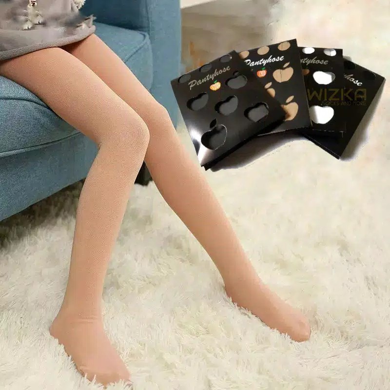 Bisa COD Stocking Pantyhose Celana Aplle 120 Denier Hitam Putih Cream Import Wanita 016