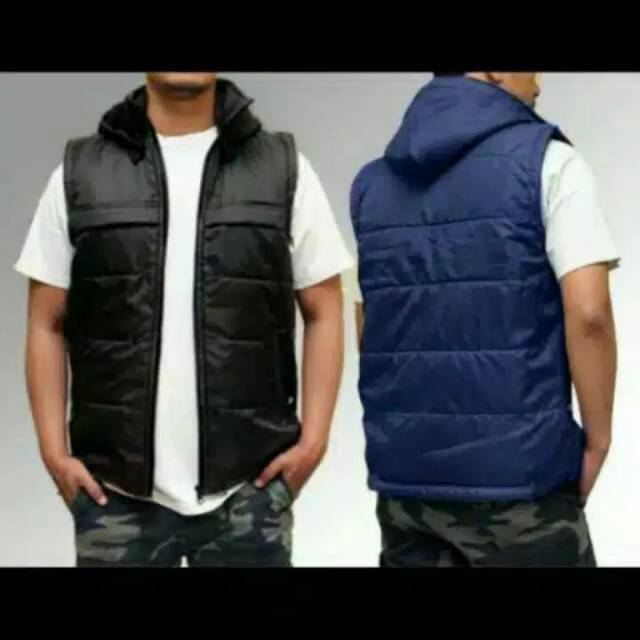 jaket rompi motor kasual/vest body protector motor lipat dada