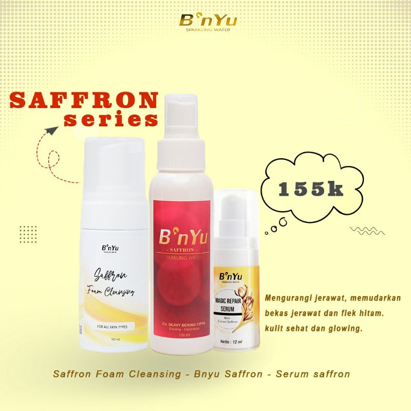 B'NYU PAKET SAFFRON SERIES SEJUTA MANFAAT BPOM