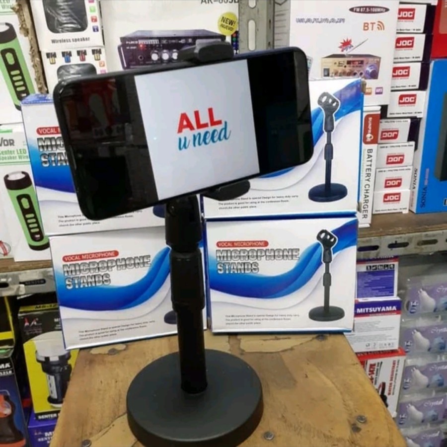 Holder Handphone Untuk Online Meeting - Stand Holder Handphone