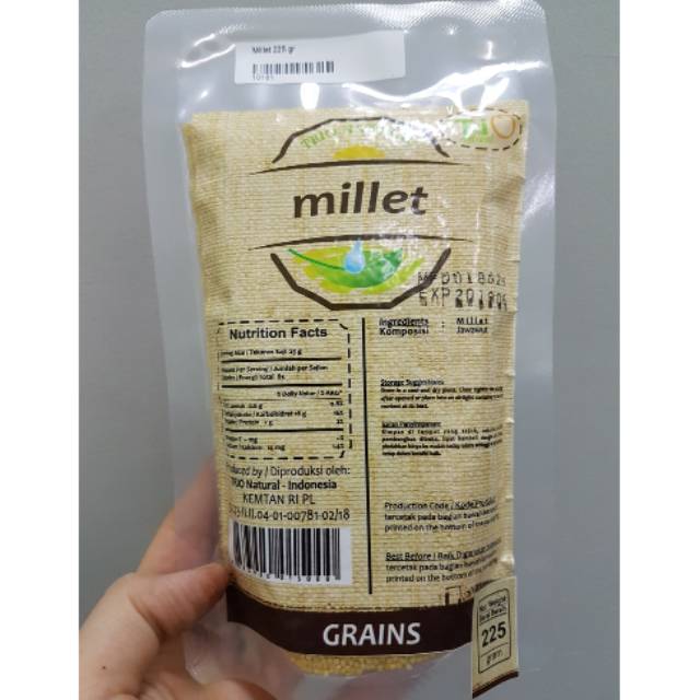 

Millet Trio Natural 225 gr